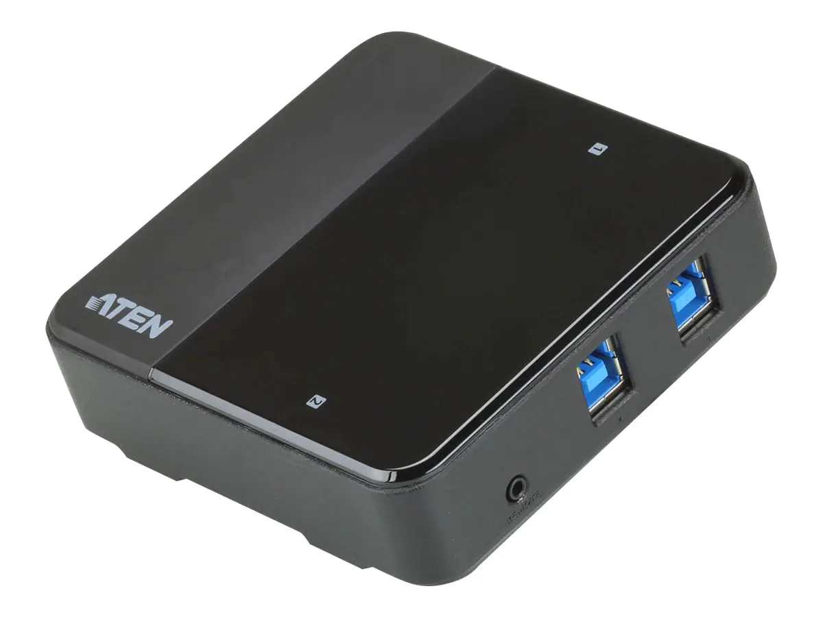 ATEN US3324 2 x 4 USB 3.1 Gen1 Peripheral Sharing Switch - USB-Umschalter für die gemeinsame Nutzung von Peripheriegeräten - 4 x USB 3.1 Gen 1 - Desktop ATEN US3324 2 x 4 USB 3.1 Gen1 Peripheral Sharing Switch - USB-Umschalter für die gemeinsame Nutzung von Peripheriegeräten - 4 x USB 3.1 Gen 1 - Desktop