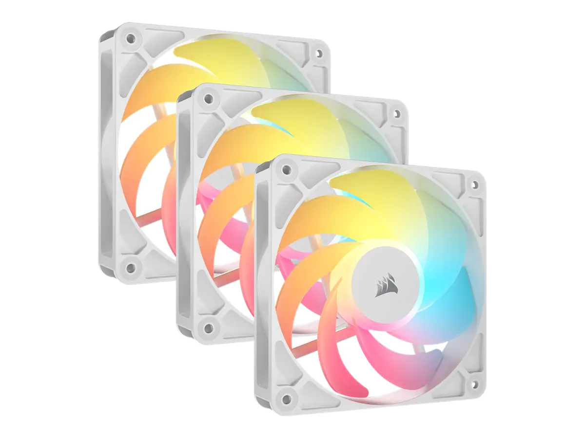 Corsair Lüfter 120*120*25 RS120-R White ARGB PWM Triple P.