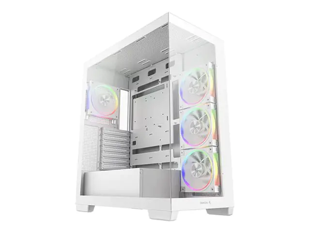 Deepcool CG580 4F V2 WH - Tower - ATX - Seitenteil mit Fenster (gehärtetes Glas)