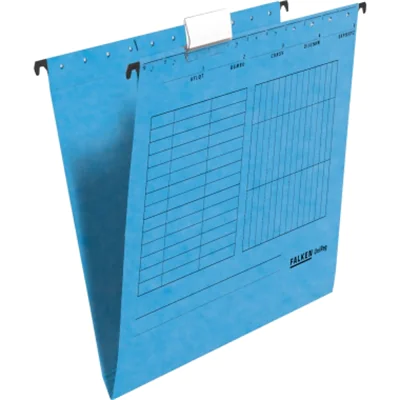 Falken Hängemappe 80002447 A4 seitlich offen Kraftkarton blau Falken Hängemappe 80002447 A4 seitlich offen Kraftkarton blau