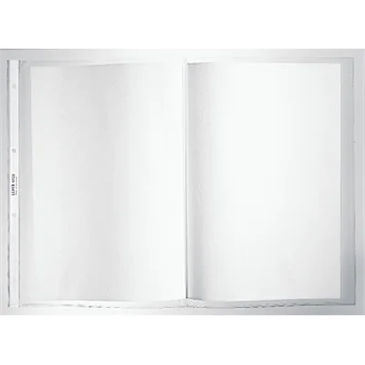 Leitz Prospekthülle DIN A3 quer 0,13mm oben offen Polypropylen farblos 50 St./Pack. Leitz Prospekthülle DIN A3 quer 0,13mm oben offen Polypropylen farblos 50 St./Pack.