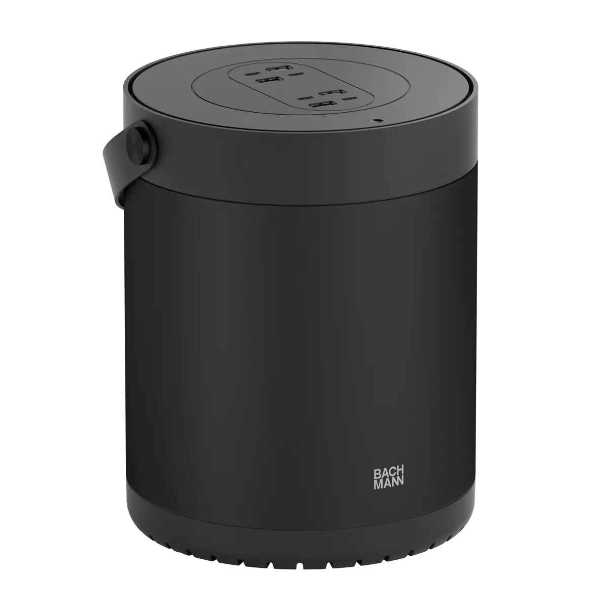 Bachmann MOV:E - Tragbares kraftwerk - Wechselstrom 100-240 V - 220 Watt - Lithium-Ionen - 230 Wh - Ausgangsanschlüsse: 8 - Schwarz, RAL 9005