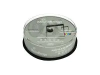 MediaRange - 25 x CD-R - 700 MB (80 Min) 52x - bedruckbare Oberfläche - Spindel