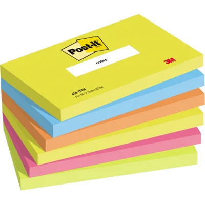 Post-it Haftnotiz Active Collection 655TFEN sortiert 6 St./Pack. Post-it Haftnotiz Active Collection 655TFEN sortiert 6 St./Pack.