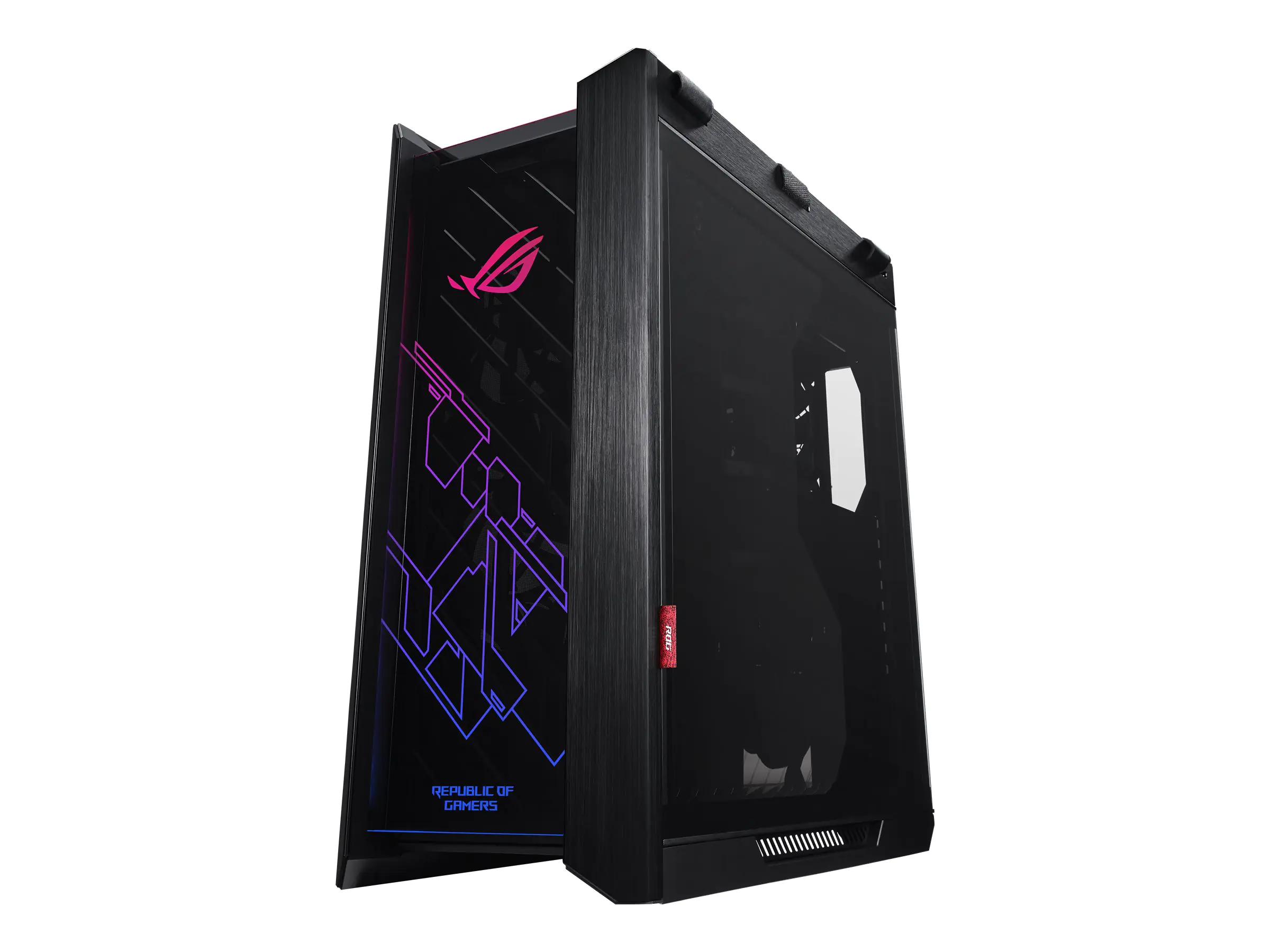 ASUS ROG Strix Helios - Tower - E-ATX - Seitenteil mit Fenster (Glas) - keine Spannungsversorgung (ATX) - Schwarz - USB/Audio ASUS ROG Strix Helios - Tower - E-ATX - Seitenteil mit Fenster (Glas) - keine Spannungsversorgung (ATX) - Schwarz - USB/Audio