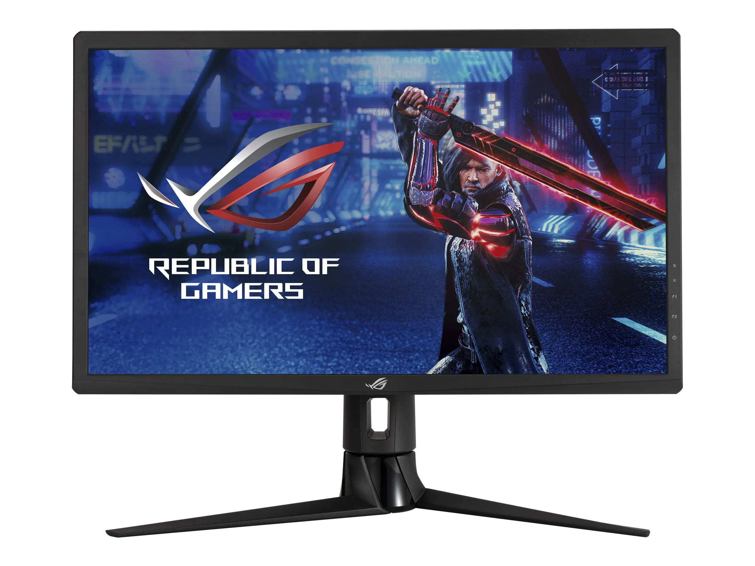 ASUS ROG Strix XG27UQR - LED-Monitor - Gaming - 68.6 cm (27") - 3840 x 2160 4K @ 144 Hz - IPS - 400 cd/m² - 1000:1 - DisplayHDR 400 - 1 ms - 2xHDMI, 2xDisplayPort