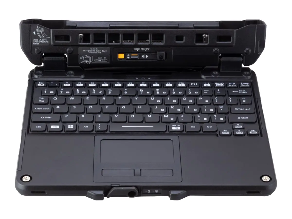 Panasonic FZ-VEKG21L - Tastatur - emmissiv - Robust - hinterleuchtet - AZERTY - Französisch Panasonic FZ-VEKG21L - Tastatur - emmissiv - Robust - hinterleuchtet - AZERTY - Französisch