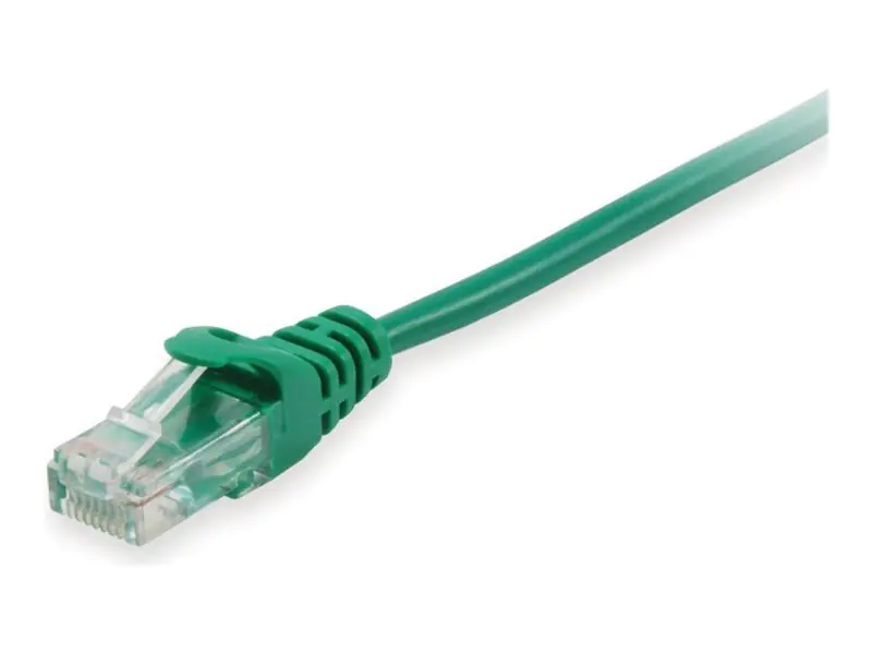 equip - Patch-Kabel - RJ-45 (M) zu RJ-45 (M) - 1.5 m - U/UTP, nicht abgeschirmt - CAT 6 - geschirmt, geformt - grün