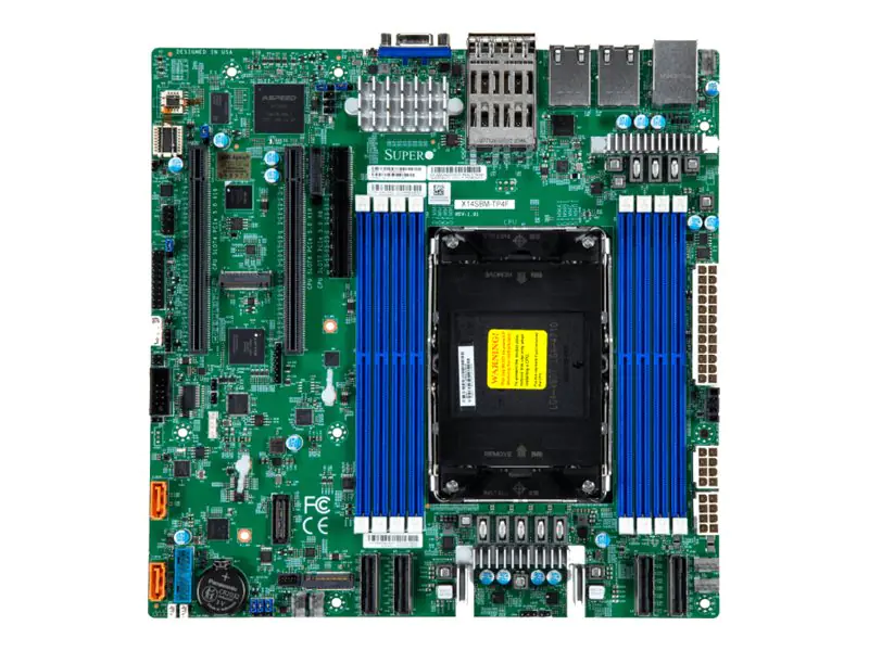 Supermicro X14SBM-TP4F - Motherboard - micro