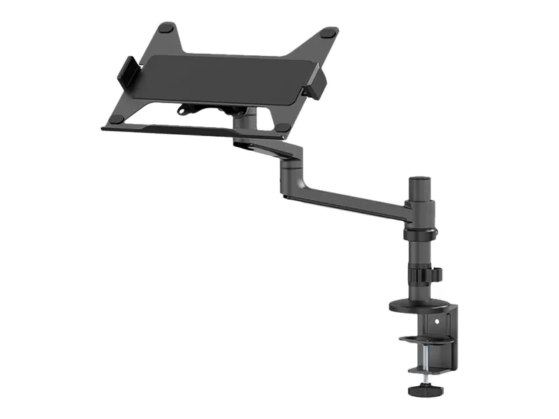 Neomounts DS20-425BL1 - Befestigungskit (Gelenkarm) - Voll beweglich - für Notebook - Stahl - Schwarz - Bildschirmgröße: 29.5-43.9cm (11.6"-17.3") - Tischmontage