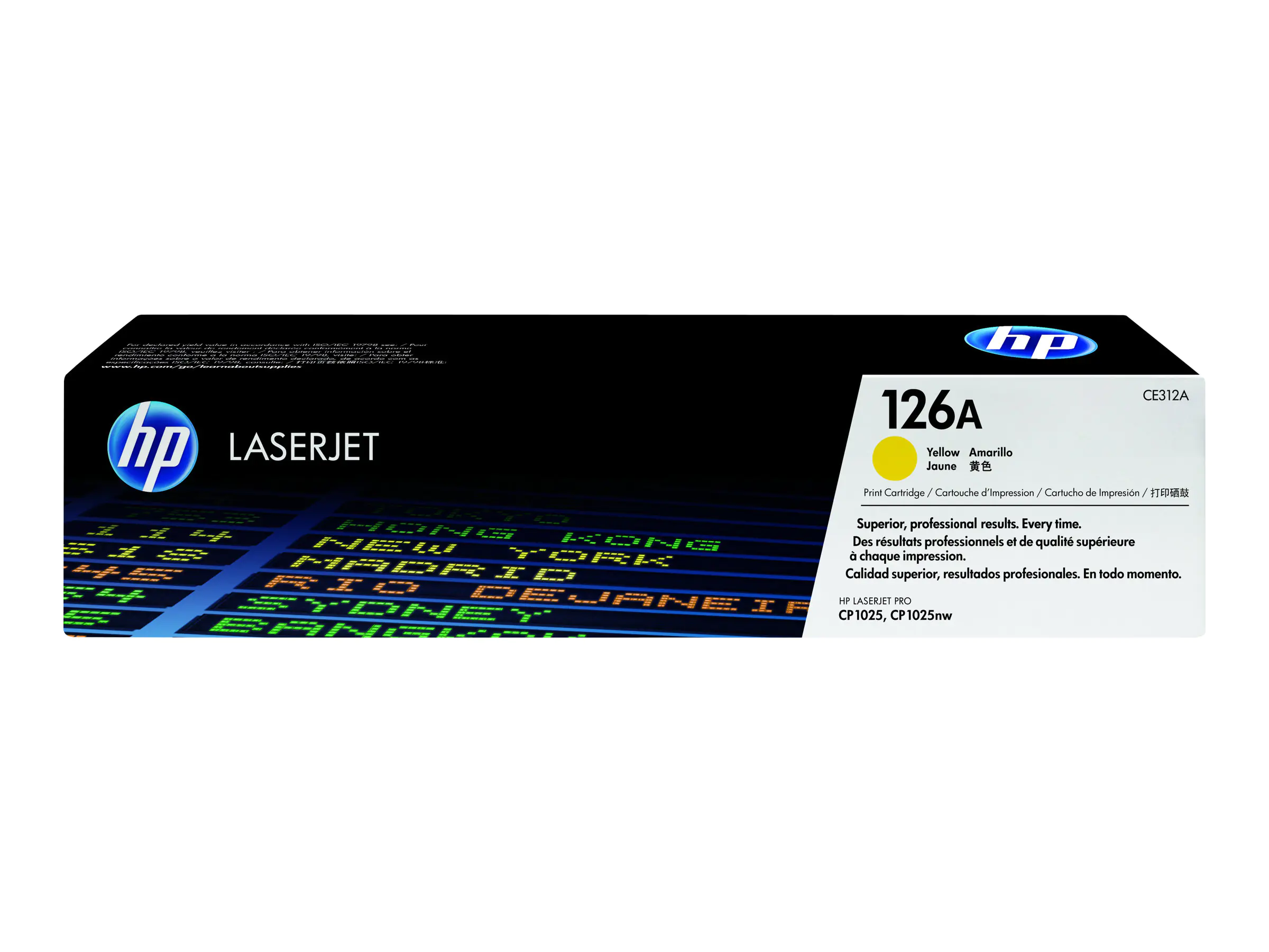 HP 126A - Gelb - Original - LaserJet - Tonerpatrone (CE312A) - für Color LaserJet Pro CP1025; LaserJet Pro MFP M175; TopShot LaserJet Pro M275 HP 126A - Gelb - Original - LaserJet - Tonerpatrone (CE312A) - für Color LaserJet Pro CP1025; LaserJet Pro MFP M175; TopShot LaserJet Pro M275