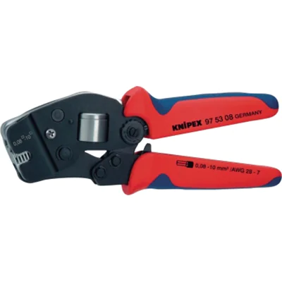 KNIPEX Crimpzange 97 53 08 190mm 0,08-10mm brüniert KNIPEX Crimpzange 97 53 08 190mm 0,08-10mm brüniert