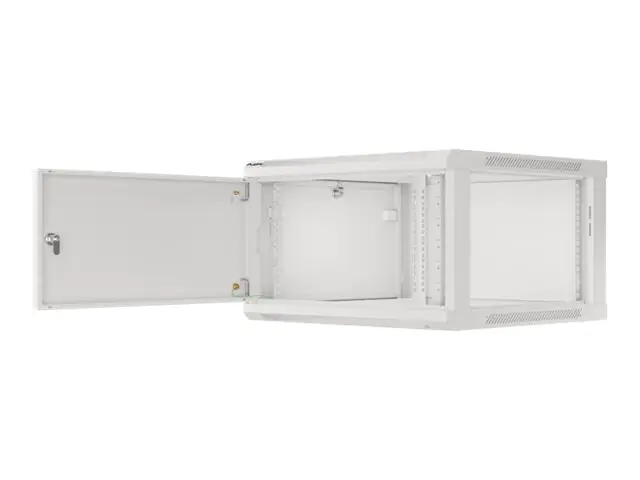 Lanberg Schrank Netzwerkschrank - geeignet für Wandmontage - Grau, RAL 7035 - 12U - 48.3 cm (19") WF01-6412-00S
