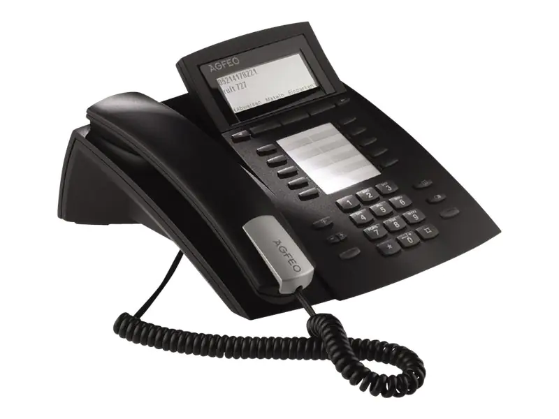 AGFEO ST 42 IP - VoIP-Telefon - Schwarz