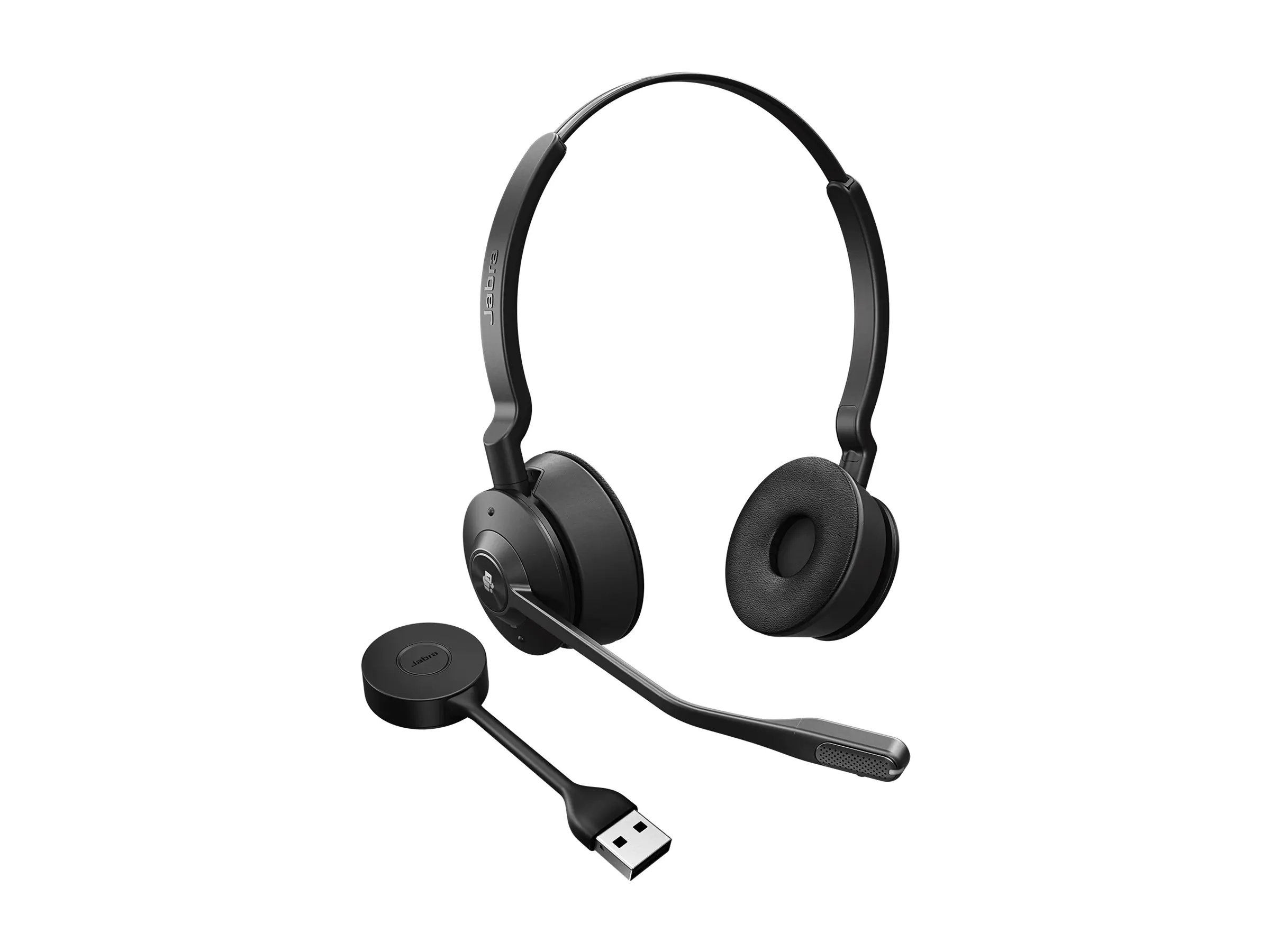 Jabra Engage 55 Stereo - Headset - On-Ear - DECT - kabellos - optimiert für UC