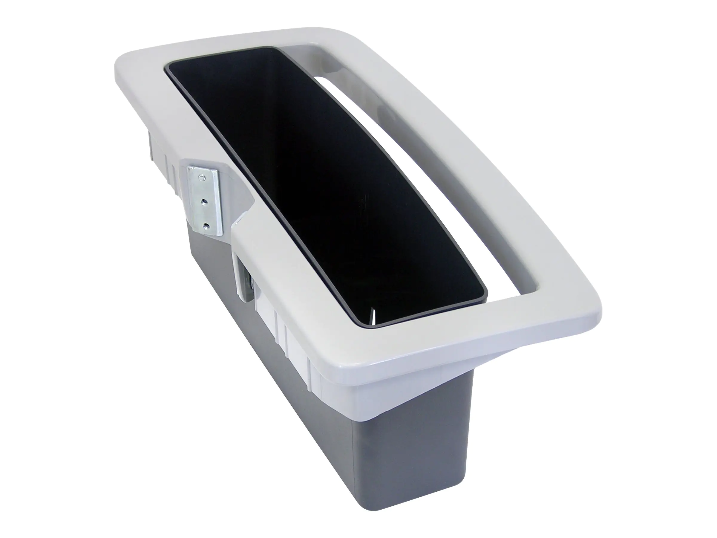 Ergotron Neo-Flex Basket and Handle Kit - Montagekomponente (Griff, Korb) - Zweistufiges Grau