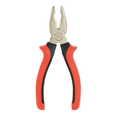 BRÜDER MANNESMANN WERKZEUGE Zangen-Set 3 Teile Kombizange, Seitenschneider, Telefonzange orange/schwarz BRÜDER MANNESMANN WERKZEUGE Zangen-Set 3 Teile Kombizange, Seitenschneider, Telefonzange orange/schwarz