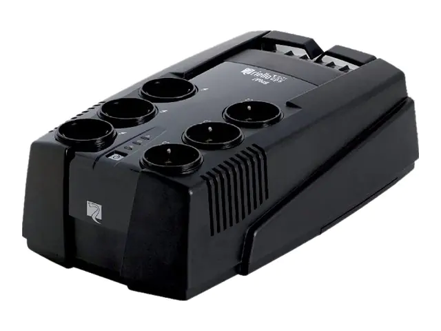 Riello UPS iPlug IPG 800 - USV - Wechselstrom 230 V - 480 Watt - 800 VA - USB - Ausgangsanschlüsse: 8 - Schwarz