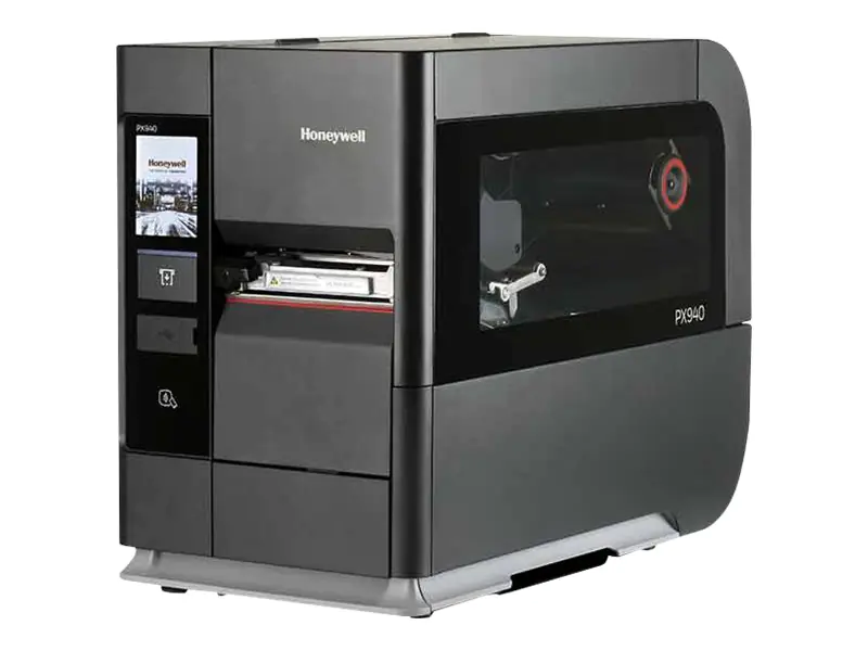 Honeywell PX940V - Etikettendrucker - Thermodirekt / Thermotransfer - Rolle (11,4 cm) - 300 dpi - bis zu 300 mm/Sek. - USB 2.0, LAN, NFC, USB 2.0-Host, RS232 - Rückspulgerät