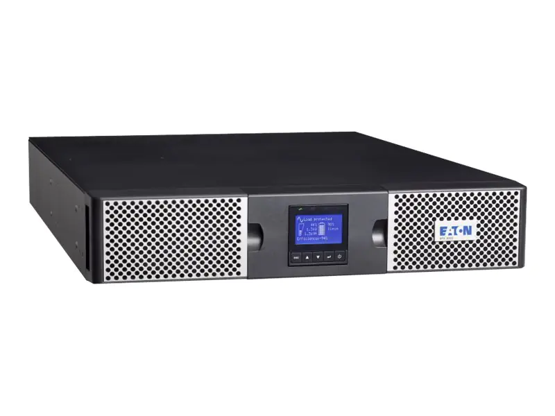 Eaton 9PX Lithium-ion - Netpack - USV (in Rack montierbar/extern) - Wechselstrom 200/208/220/230/240 V - 2400 Watt - 3000 VA - 1-phasig - Ethernet 10/100/1000, RS-232, USB - Ausgangsanschlüsse: 10 - 2U - 48.3 cm (19") 9PX3000IRTN-L