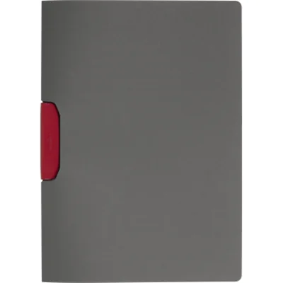 DURABLE Klemmmappe DURASWING® COLOR DIN A4 Polypropylen Farbe der Rückseite: anthrazit Farbe der Klemme: rot 5 St./Pack. DURABLE Klemmmappe DURASWING® COLOR DIN A4 Polypropylen Farbe der Rückseite: anthrazit Farbe der Klemme: rot 5 St./Pack.