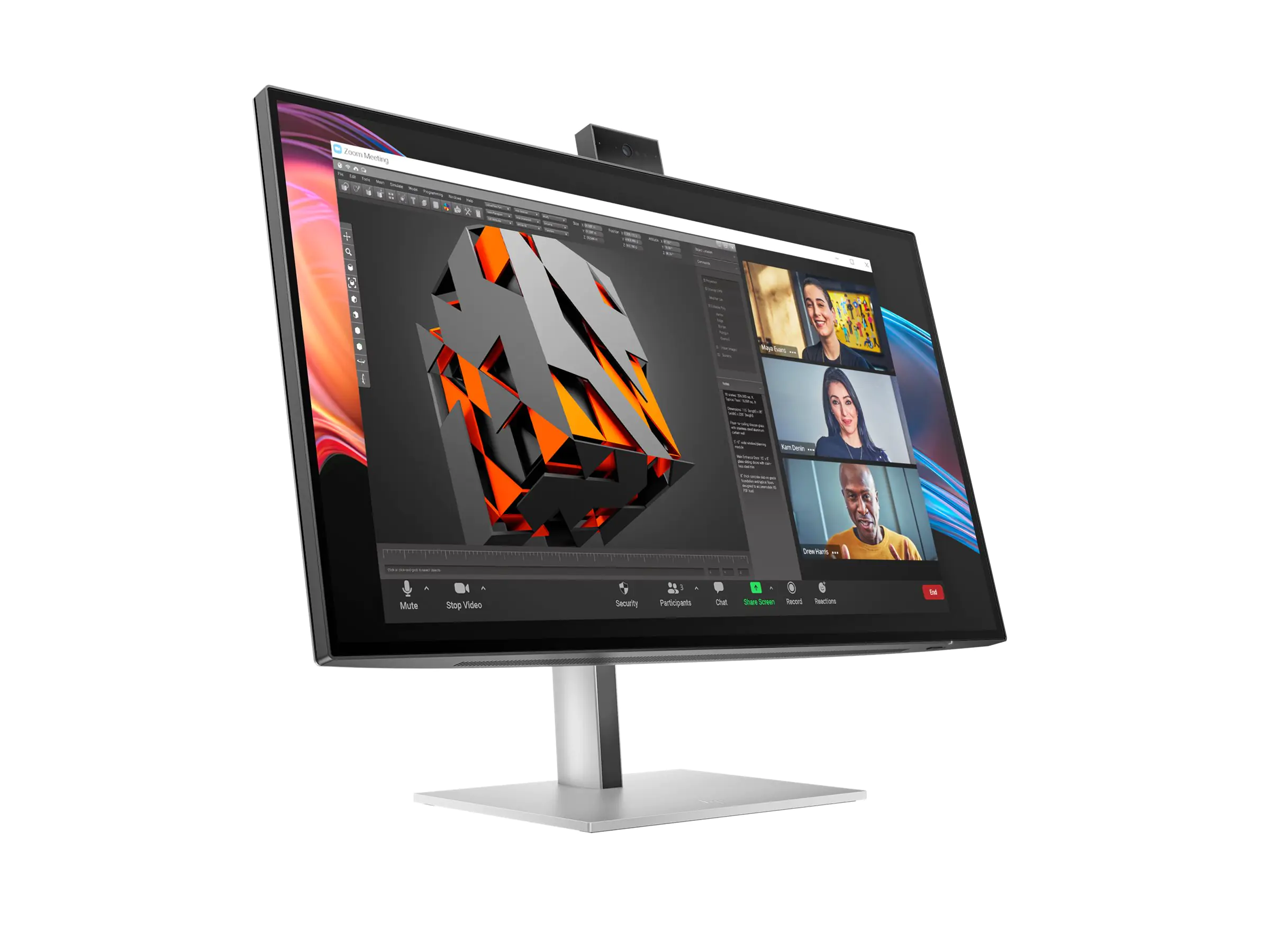 HP 727pm - Series 7 Pro - LED-Monitor - 68.6 cm (27")