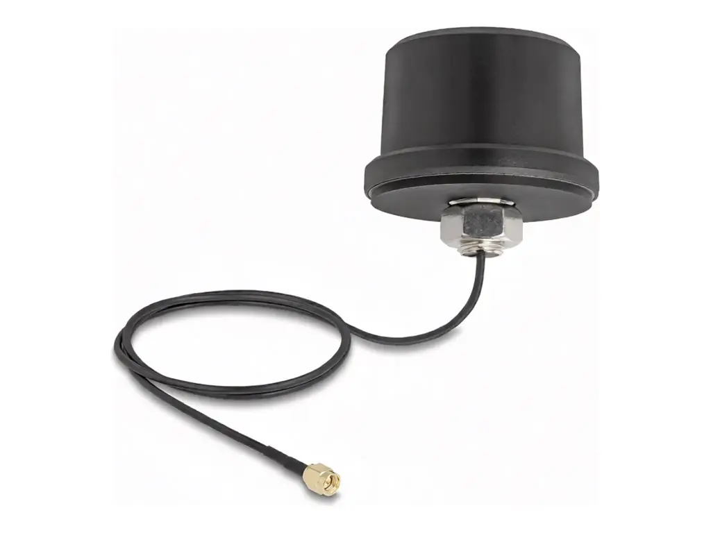 Delock Antenne - Zylinder - Mobiltelefon, Navigation, Wi-Fi, Bluetooth, IoT - 2.08 dBi (for 617 - 798 MHz) 81469