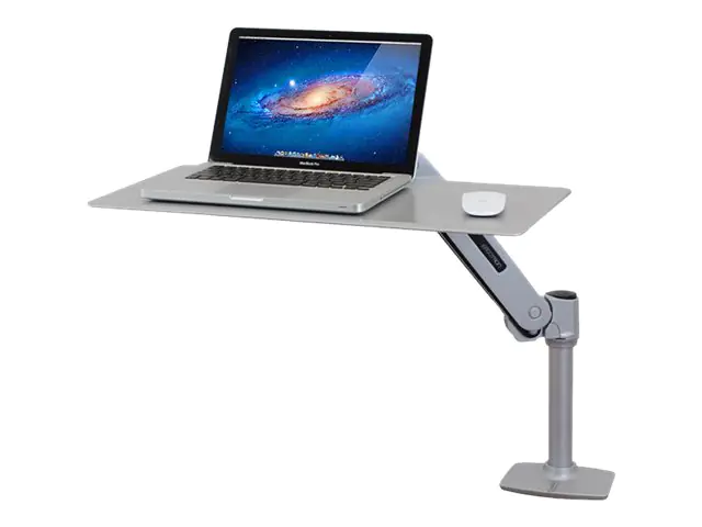 Ergotron WorkFit-P Sit-Stand Workstation - Befestigungskit (Tragarm, Befestigungen,
