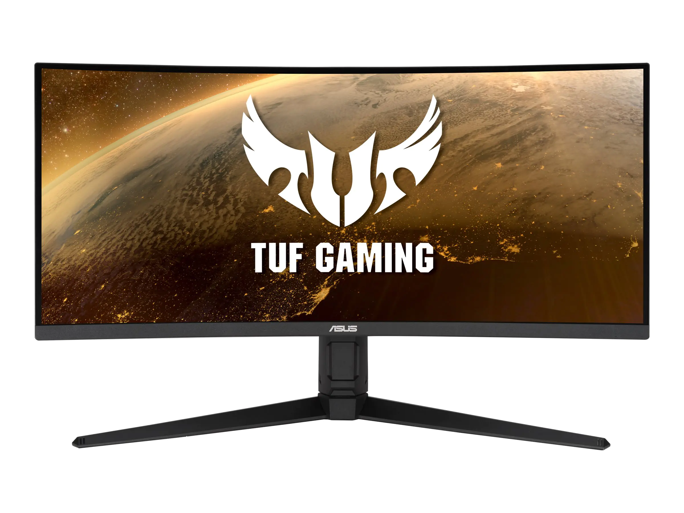 ASUS TUF Gaming VG34VQL1B - LED-Monitor - Gaming - gebogen - 86.43 cm (34") - 3440 x 1440 WQHD @ 165 Hz - VA - 550 cd/m² - 4000:1 - HDR10 - 1 ms - 2xHDMI, DisplayPort - Lautsprecher