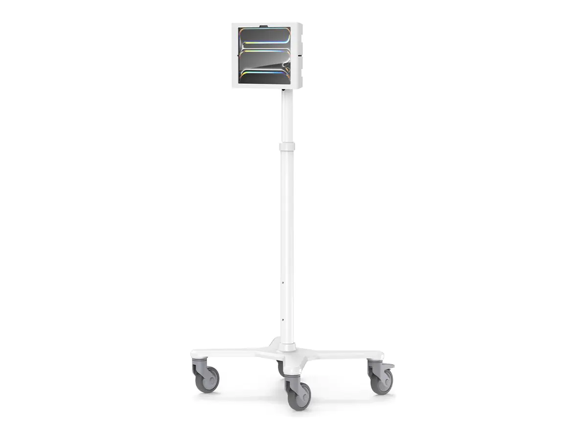 Compulocks iPad Pro M4 13" (2024), Apex Enclosure Rolling Cart - Rise Freedom Extended -