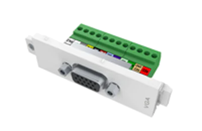 VISION TechConnect 3 VGA female module - Modulares Faceplate-Snap-In - HD-15 VISION TechConnect 3 VGA female module - Modulares Faceplate-Snap-In - HD-15