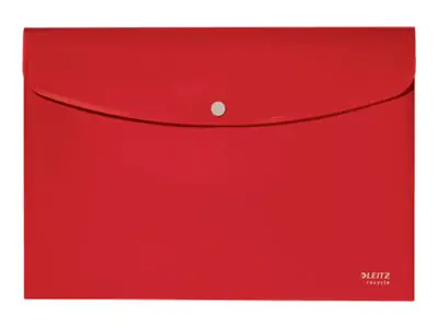 Leitz Sammelmappe Recycle DIN A4 Polypropylen, 80 % recycelt rot