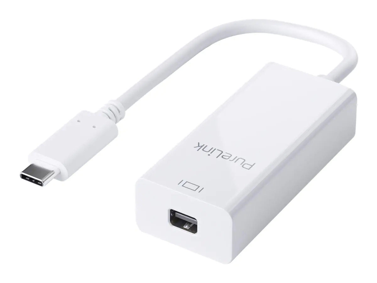 PureLink iSeries - Externer Videoadapter - USB-C - Mini DisplayPort - weiß