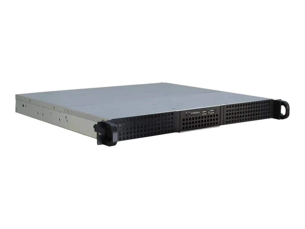 Inter-Tech IPC 1U-10240 - Rack-Montage - 1U - ATX - keine Spannungsversorgung (FlexATX) - USB
