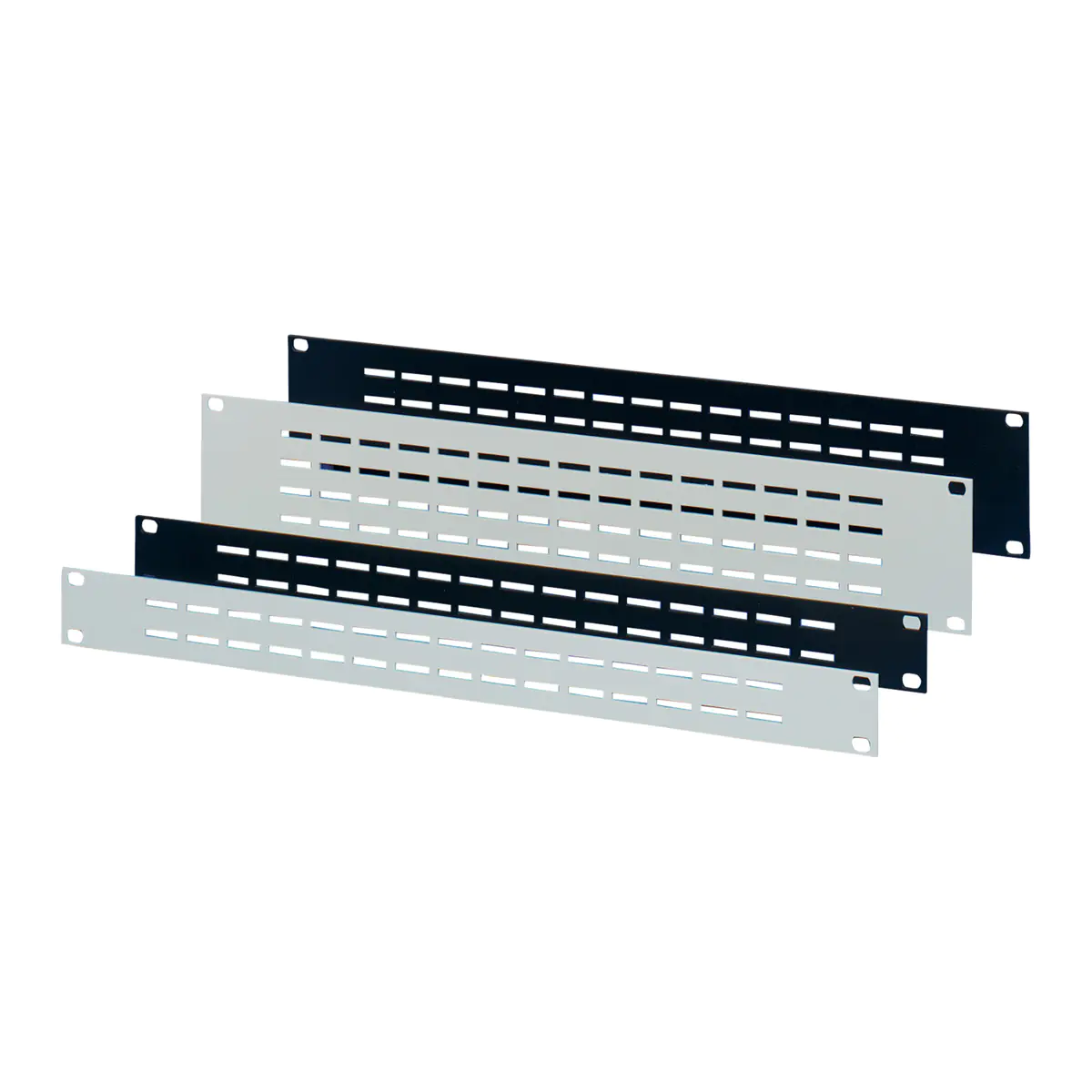 SCHROFF 30702-047 - Frontabdeckung - Grau - Aluminium - 48,3 cm (19")