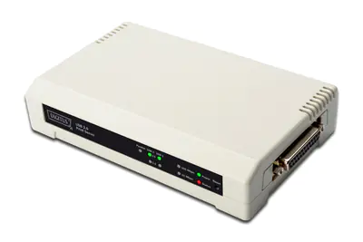 DIGITUS DN-13006-1 - Druckserver - USB 2.0/parallel - 10/100 Ethernet