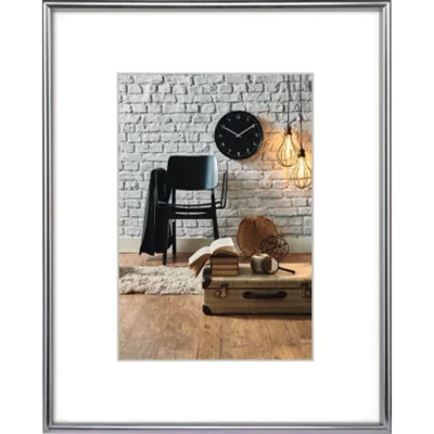 Hama Bilderrahmen Sevilla 00066440 50x70cm Kunststoff silber Hama Bilderrahmen Sevilla 00066440 50x70cm Kunststoff silber