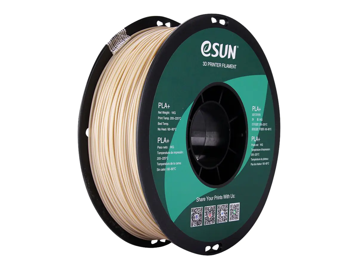 Esun - Bone White - 1 kg - PLA+ Filament (3D) Esun - Bone White - 1 kg - PLA+ Filament (3D)