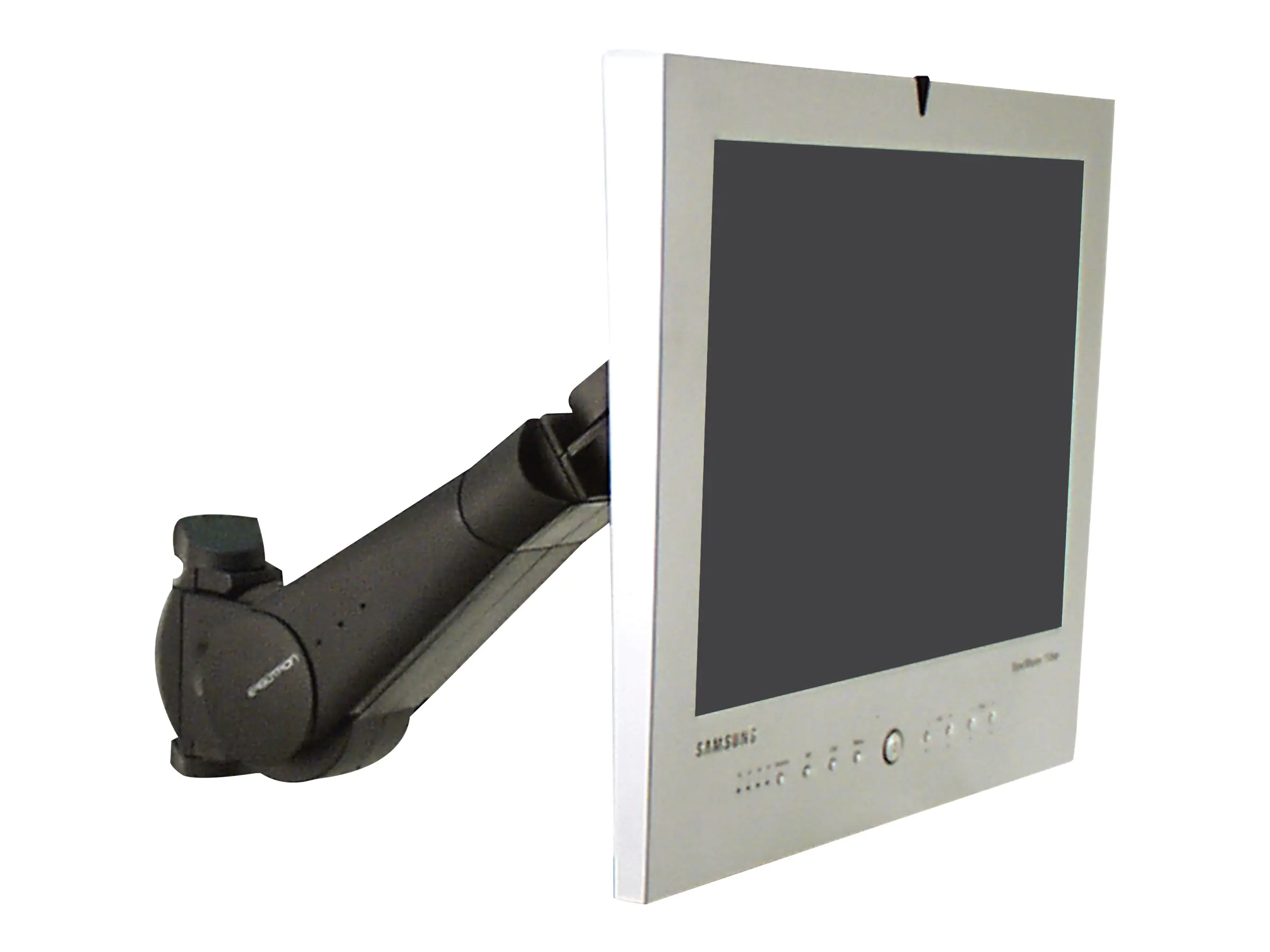 Ergotron 400 Series - Befestigungskit (Monitorarm) - für Monitor - Schwarz - Bildschirmgröße: bis zu 61 cm (bis zu 24 Zoll) - Wandmontage