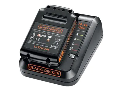Black & Decker Power Connect - Batterieladegerät + Batterie - Li-Ion - 1.5 Ah - 1 x Batterien laden - 1 A - für BLACK+DECKER BCD003, BDCDC18, BDCDS18, BDCR18, BDCROS18, EGBL188