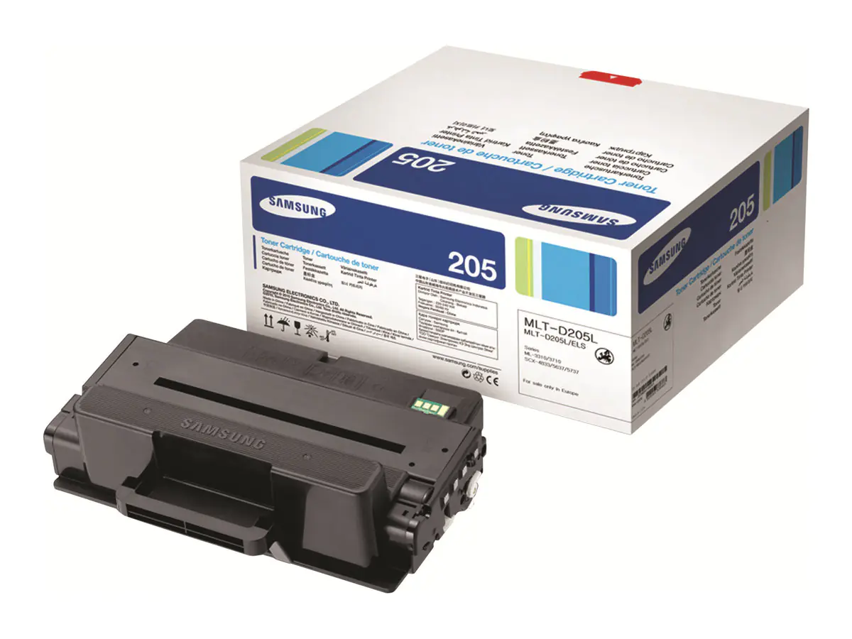 Samsung MLT-D205L - Mit hoher Kapazität - Schwarz - Original - Tonerpatrone - für ML-3310, 3312, 3710, 3712; SCX-4833, 4835, 5637, 5639, 5737, 5739