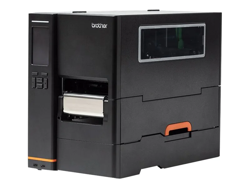Brother Titan Industrial Printer TJ-4422TN - Etikettendrucker - Thermodirekt / Thermotransfer - Rolle (11,4 cm) - 203 dpi - bis zu 356 mm/Sek. - LAN, seriell, USB-Host, USB 2.0