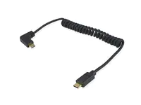 Equip USB Kabel 2.0 C -> wink. St/St 1.00m 90Grad sw - Kabel - Digital/Daten