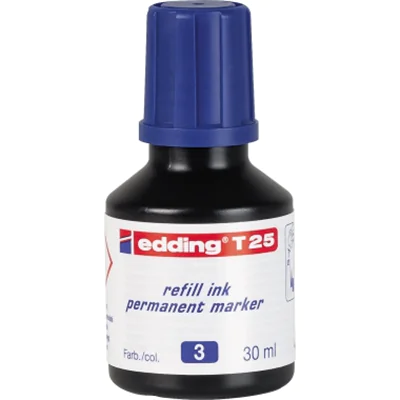 edding Nachfülltusche T 25 4-T25003 30ml geruchsarme Tusche blau