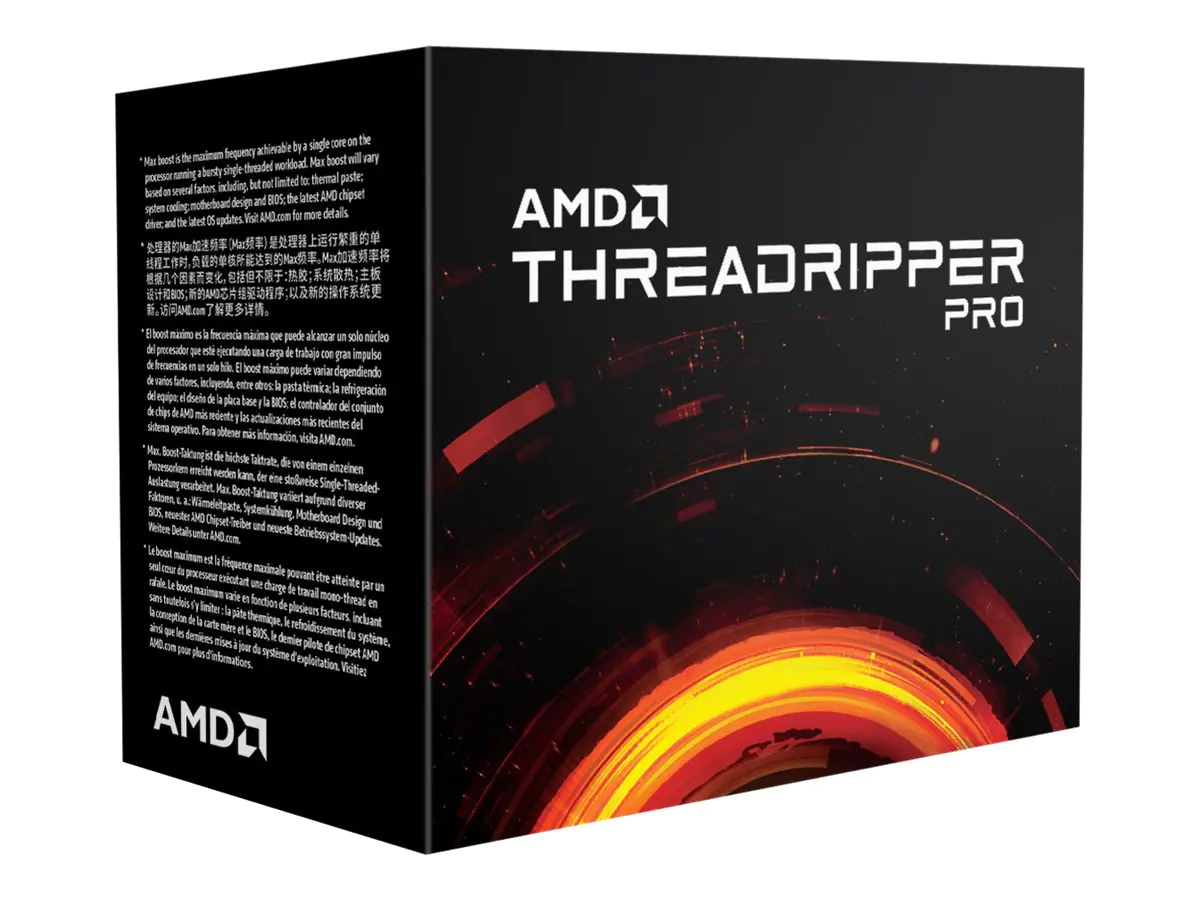 AMD Ryzen ThreadRipper PRO 3955WX - 3.9 GHz - 16 Kerne - 32 Threads - 64 MB Cache-Speicher - Socket sWRX8 - Box