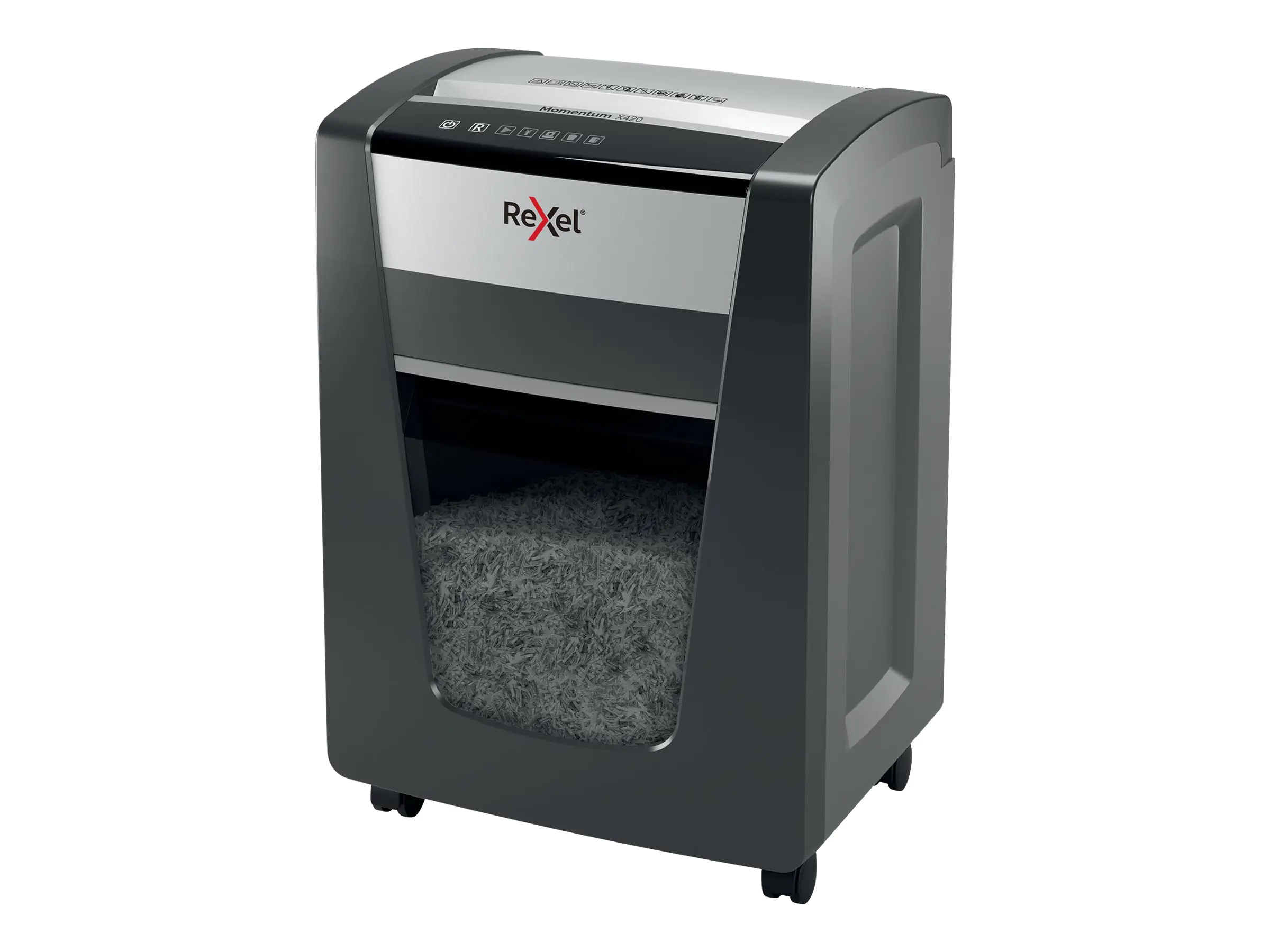Rexel Momentum Aktenvernichter X420 2104578EU Partikelschnitt P-4 20Bl
