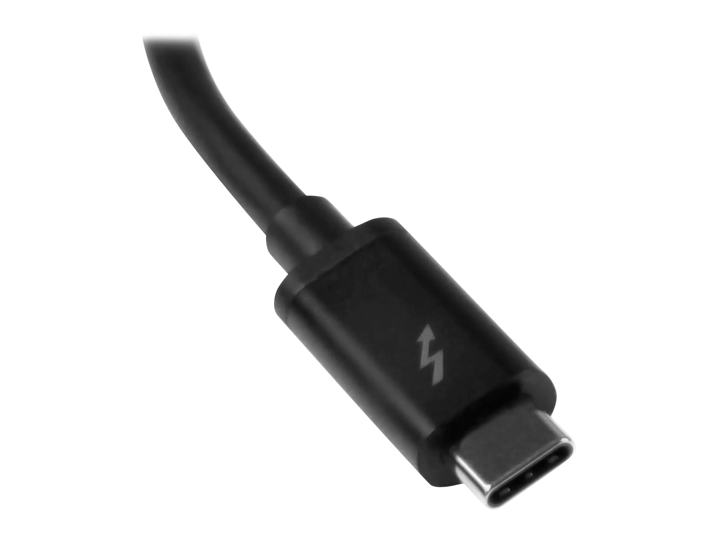 StarTech Thunderbolt 3 auf Thunderbolt Adapter - Thunderbolt-Adapter - Mini DisplayPort (W) bis USB-C (M) - 28 cm - Schwarz - für P/N: TB3DK2DPM2, TB3DK2DPPDUE, TB3DKDPMAW, TB3DKDPMAWUE, TB3DOCK2DPPD, TB3DOCK2DPPU