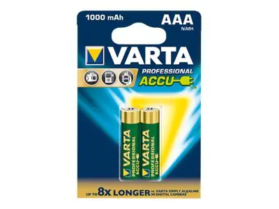 Varta Professional - Batterie 2 x AAA - NiMH - (wiederaufladbar) 05703301402