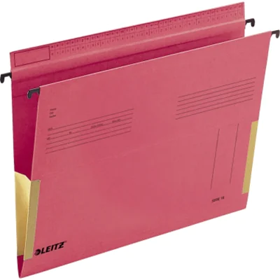 Leitz Hängetasche SERIE 18 DIN A4 320g/m² Manilakarton rot 25 St./Pack. Leitz Hängetasche SERIE 18 DIN A4 320g/m² Manilakarton rot 25 St./Pack.