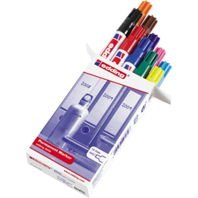 edding Permanentmarker 3000 4-3000999 sortiert 10 St./Pack. edding Permanentmarker 3000 4-3000999 sortiert 10 St./Pack.